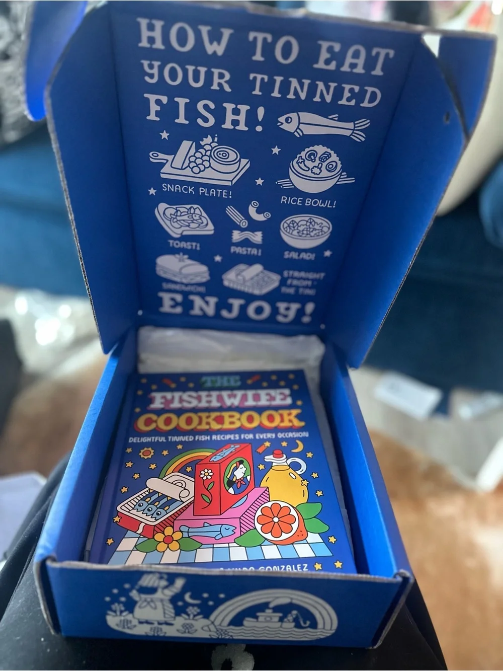 Fishwife Cookbook by Becca Millstein with Branded Gift Box | Brand New